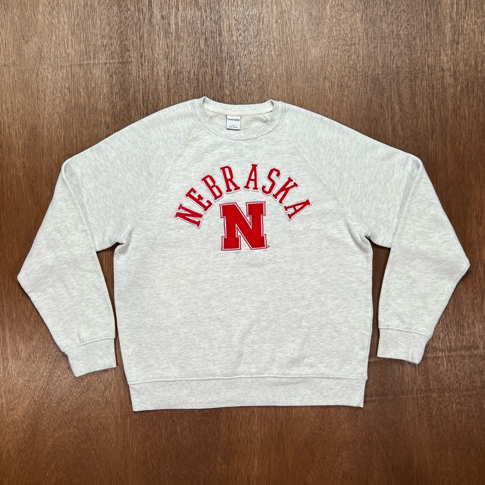 Vintage Nebraska Cornhuskers Collegiate Pullover Sweater L